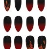 Spirit Halloween Devil Flame Press on Nails -HALLOWEEN COSTUMES Sales Store 01489624 a
