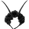 Spirit Halloween Devil Flower Headband -HALLOWEEN COSTUMES Sales Store 01489715 a