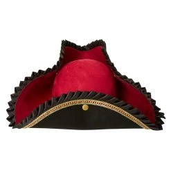 Spirit Halloween Ruffle Pirate Hat Deluxe -HALLOWEEN COSTUMES Sales Store 01489798 c