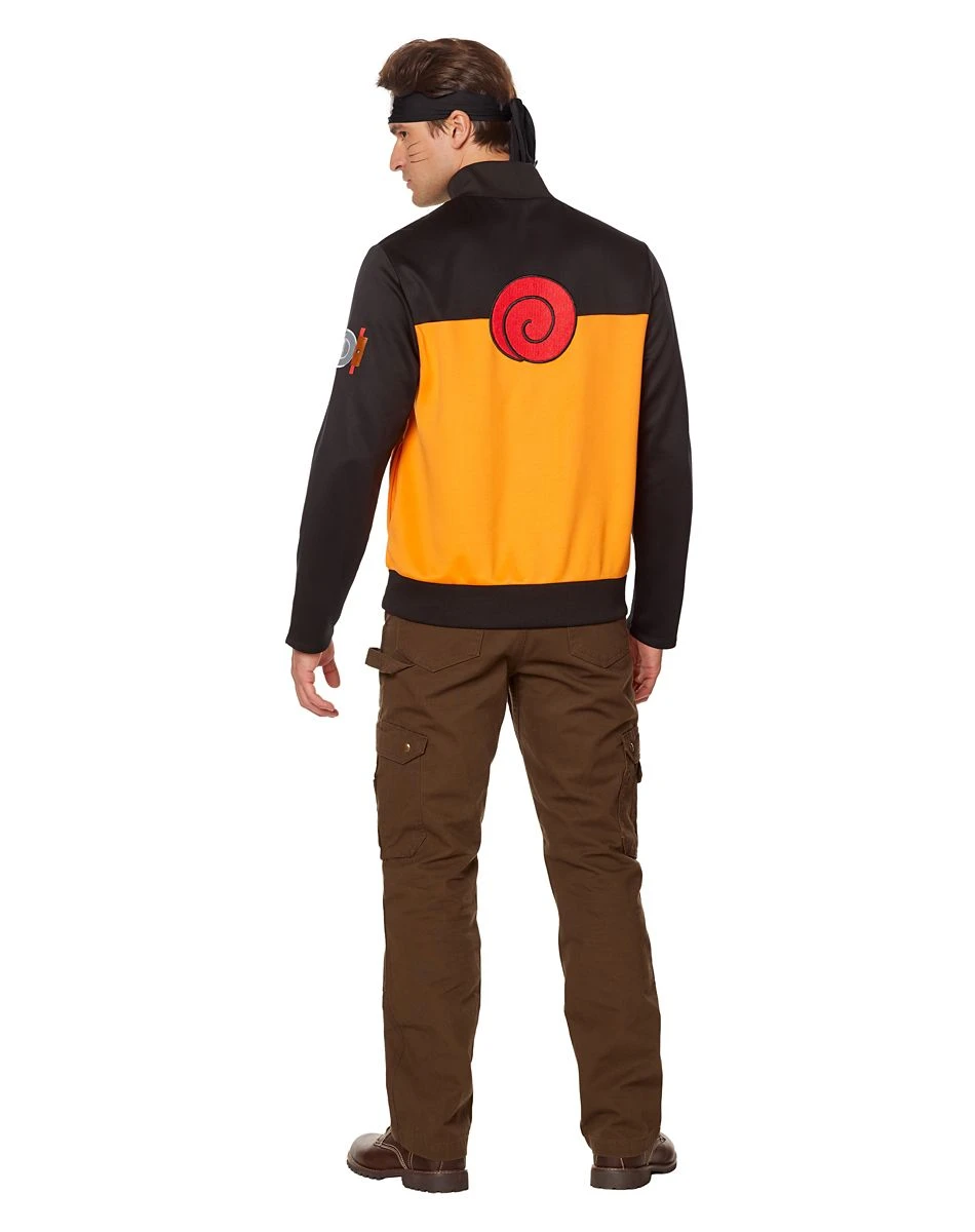 Spirit Halloween Adult Male Naruto Jacket 4 Spirit Halloween Adult Male Naruto Jacket - Image 2