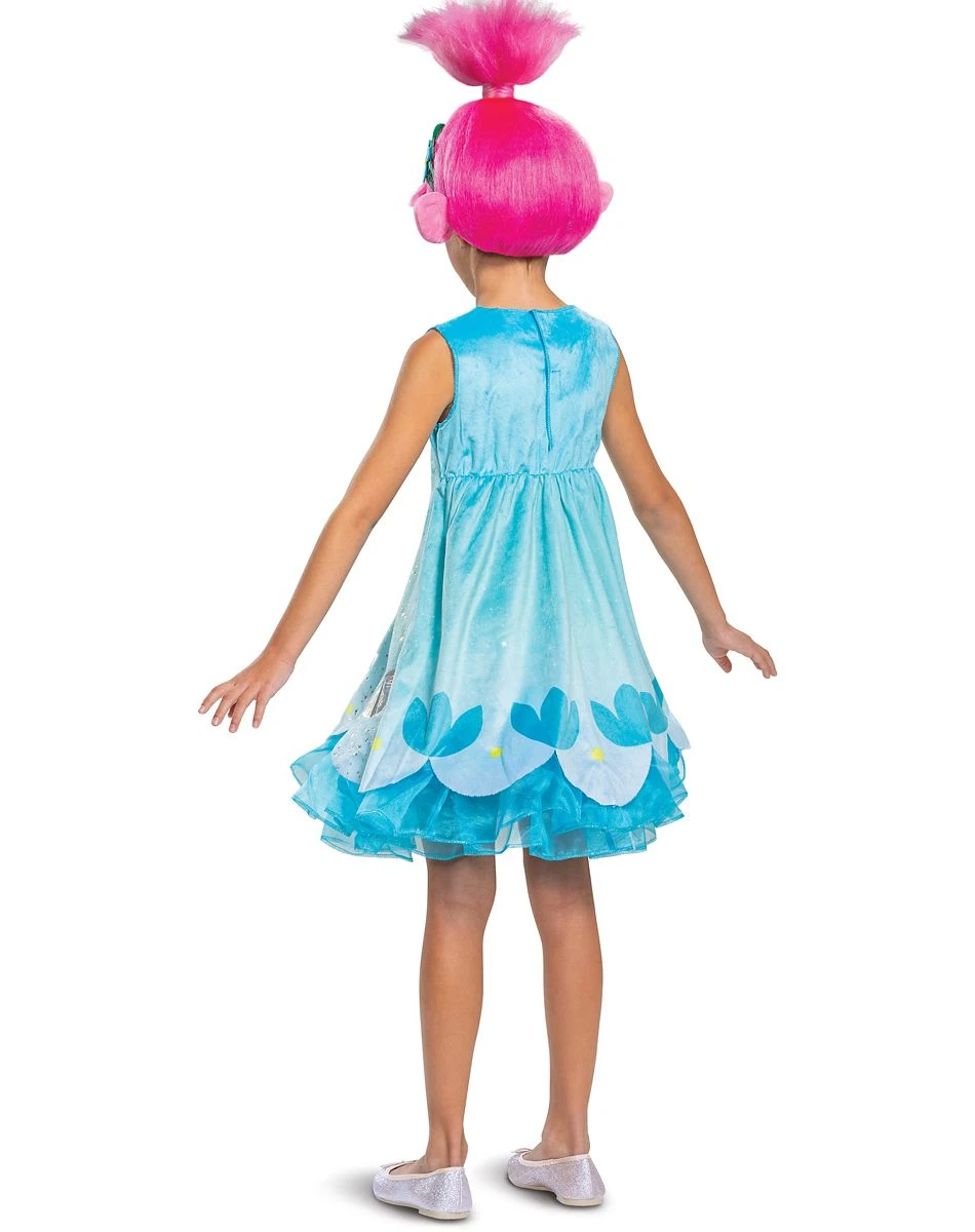 Spirit Halloween Kids Queen Poppy Costume - Trolls 4 Spirit Halloween Kids Queen Poppy Costume - Trolls - Image 2