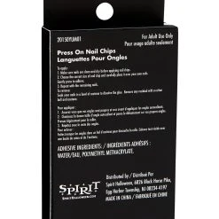 Spirit Halloween Leopard Print Press On Nails -HALLOWEEN COSTUMES Sales Store 01492263 d