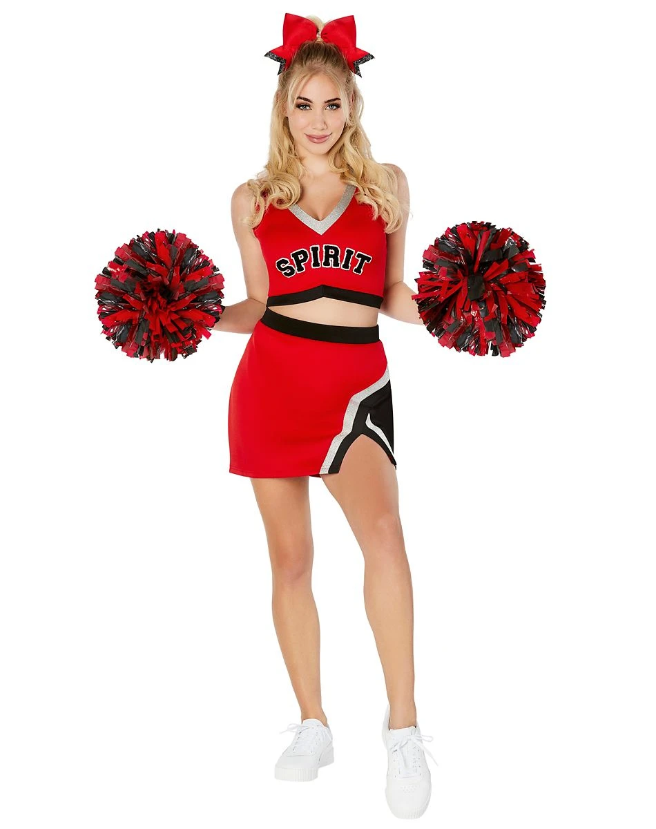 Spirit Halloween Adult Touchdown Babe Cheerleader Costume 3 Spirit Halloween Adult Touchdown Babe Cheerleader Costume