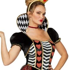 Spirit Halloween Adult Queen of Hearts Costume 9 Spirit Halloween Adult Queen of Hearts Costume -HALLOWEEN COSTUMES Sales Store 01493808 c