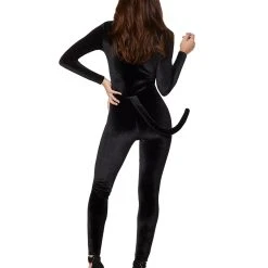 Spirit Halloween Adult Fierce Feline Catsuit Costume 6 Spirit Halloween Adult Fierce Feline Catsuit Costume -HALLOWEEN COSTUMES Sales Store 01493873 b