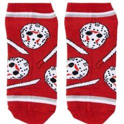 Spirit Halloween Friday the 13th Ankle Socks - 5 Pack -HALLOWEEN COSTUMES Sales Store 01494582 e