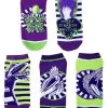 Spirit Halloween Beetlejuice Ankle Socks - 5 Pair -HALLOWEEN COSTUMES Sales Store 01494590 a