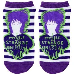 Spirit Halloween Beetlejuice Ankle Socks - 5 Pair -HALLOWEEN COSTUMES Sales Store 01494590 c