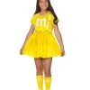 Spirit Halloween Teen Yellow M&M'S Costume Kit 2 Spirit Halloween Teen Yellow M&M'S Costume Kit -HALLOWEEN COSTUMES Sales Store 01495365 a