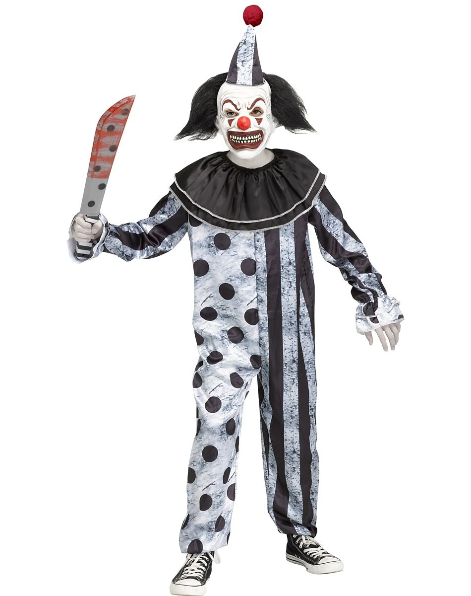 Spirit Halloween Kids Psycho Clown Costume 3 Spirit Halloween Kids Psycho Clown Costume