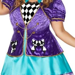 Spirit Halloween Adult Mad Hatter Plus Size Costume -HALLOWEEN COSTUMES Sales Store 01496603 c