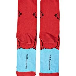 Spirit Halloween Elmo 360 Crew Socks - Sesame Street -HALLOWEEN COSTUMES Sales Store 01496900 b