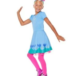 Spirit Halloween Kids Queen Poppy Dress Costume - Trolls 7 Spirit Halloween Kids Queen Poppy Dress Costume - Trolls -HALLOWEEN COSTUMES Sales Store 01497049 c