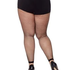 Spirit Halloween Footless Fishnet Tights -HALLOWEEN COSTUMES Sales Store 01498153 d