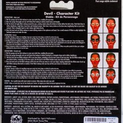 Spirit Halloween Devil Character Makeup Kit -HALLOWEEN COSTUMES Sales Store 01498328 b