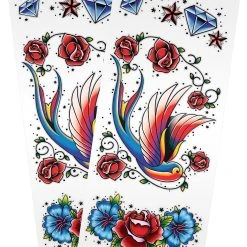 Spirit Halloween Punk Sleeve Temporary Tattoos 22 Spirit Halloween Punk Sleeve Temporary Tattoos -HALLOWEEN COSTUMES Sales Store 01498377 i