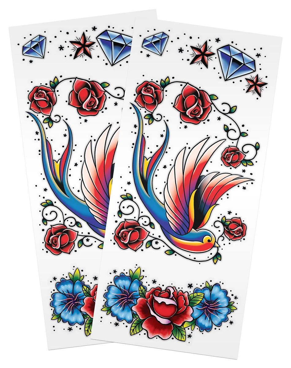 Spirit Halloween Punk Sleeve Temporary Tattoos 11 Spirit Halloween Punk Sleeve Temporary Tattoos - Image 9