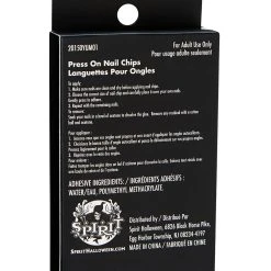 Spirit Halloween Fallen Angel Press On Nails -HALLOWEEN COSTUMES Sales Store 01498864 d