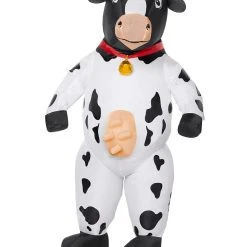 Spirit Halloween Kids Cow Inflatable Costume