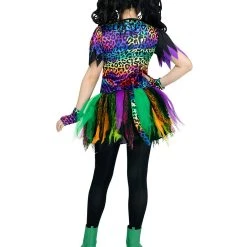 Spirit Halloween Kids Wild Rainbow Cat Costume -HALLOWEEN COSTUMES Sales Store 01500131 b
