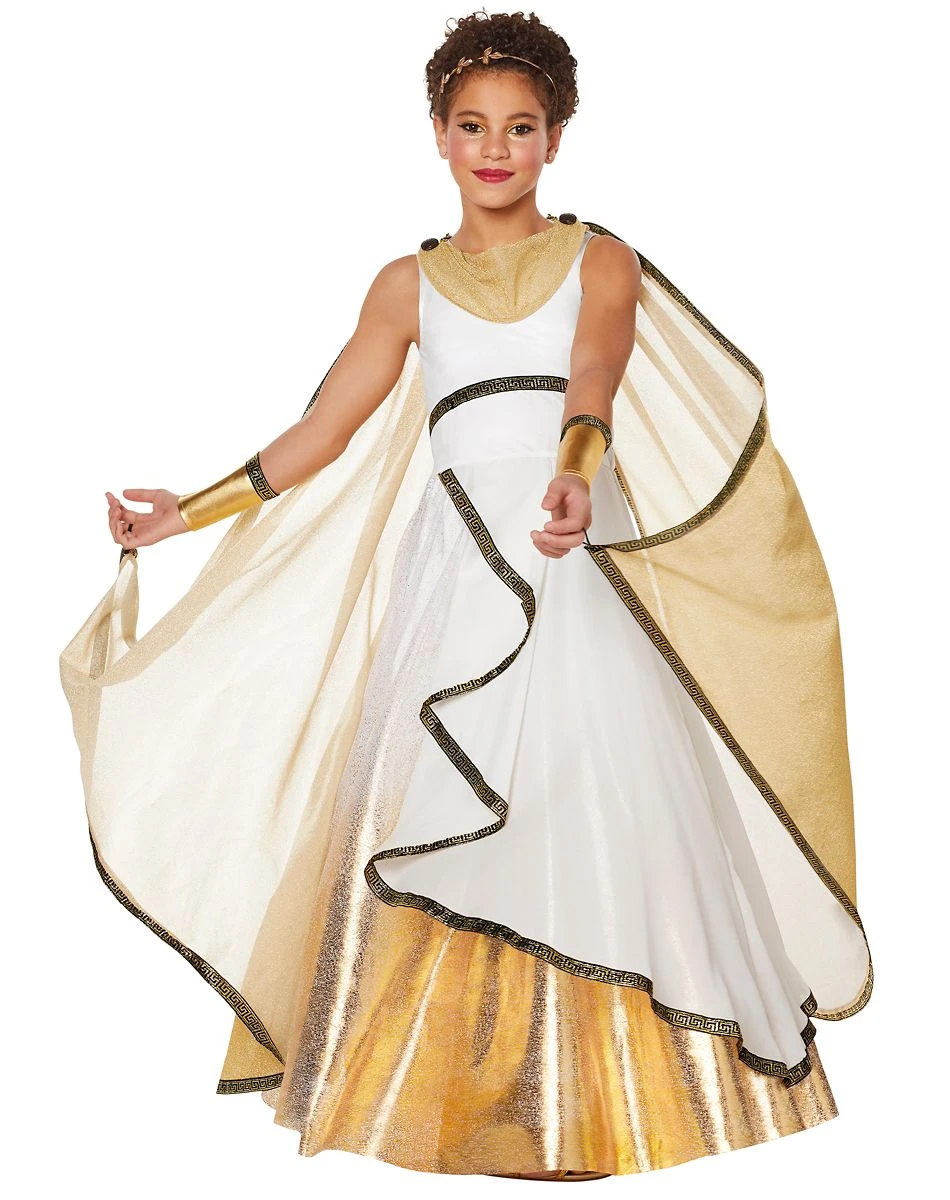 Spirit Halloween Kids Golden Goddess Costume - The Signature Collection 3 Spirit Halloween Kids Golden Goddess Costume - The Signature Collection