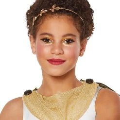 Spirit Halloween Kids Golden Goddess Costume - The Signature Collection 5 Spirit Halloween Kids Golden Goddess Costume - The Signature Collection -HALLOWEEN COSTUMES Sales Store 01500396 c