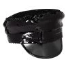 Spirit Halloween Black and Silver Reversible Sequin Hat -HALLOWEEN COSTUMES Sales Store 01503101 a