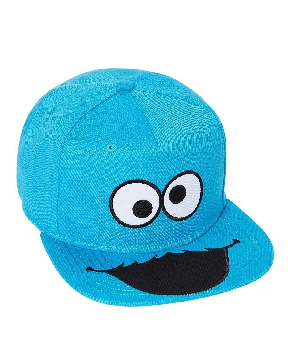 Spirit Halloween Cookie Monster Snapback Hat - Sesame Street 3 Spirit Halloween Cookie Monster Snapback Hat - Sesame Street