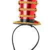 Spirit Halloween Ringmaster Mini Hat Headband -HALLOWEEN COSTUMES Sales Store 01503325 a