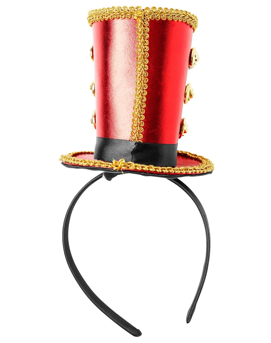 Spirit Halloween Ringmaster Mini Hat Headband 4 Spirit Halloween Ringmaster Mini Hat Headband - Image 2