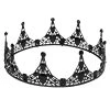 Spirit Halloween Black Skeleton Crown -HALLOWEEN COSTUMES Sales Store 01503507 a