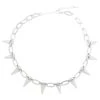 Spirit Halloween Punk Rock Spiked Choker Necklace