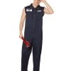 Spirit Halloween Adult Lube-N-Go Garage Mechanic Jumpsuit -HALLOWEEN COSTUMES Sales Store 01505015 a