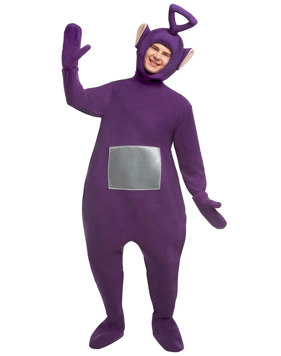 Spirit Halloween Adult Tinky Winky Costume - Teletubbies 3 Spirit Halloween Adult Tinky Winky Costume - Teletubbies
