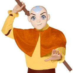 Spirit Halloween Adult Aang Costume - Avatar: The Last Airbender -HALLOWEEN COSTUMES Sales Store 01505791 c