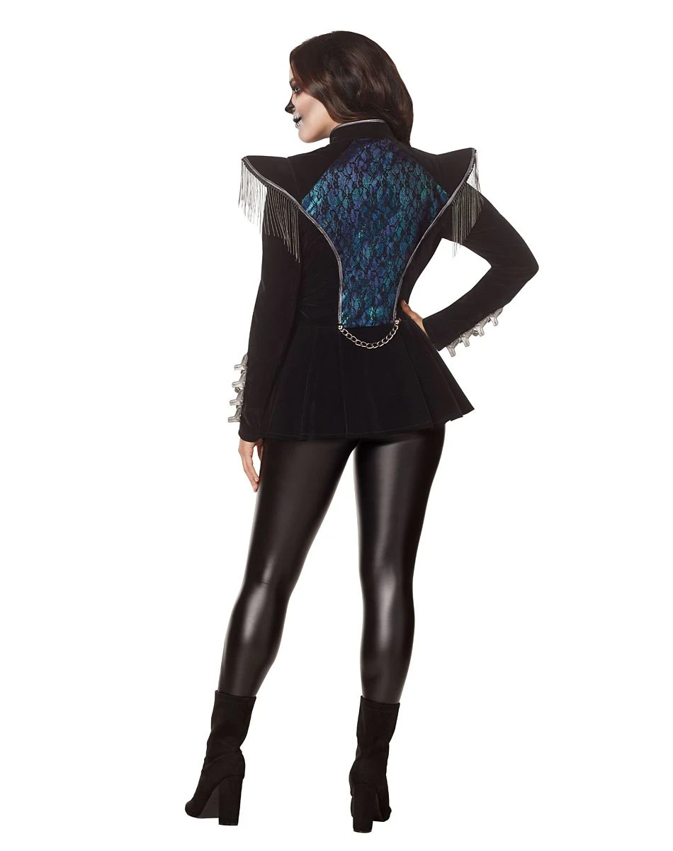 Spirit Halloween Women's Skeleton Royalty Jacket 5 Spirit Halloween Women's Skeleton Royalty Jacket - Image 3
