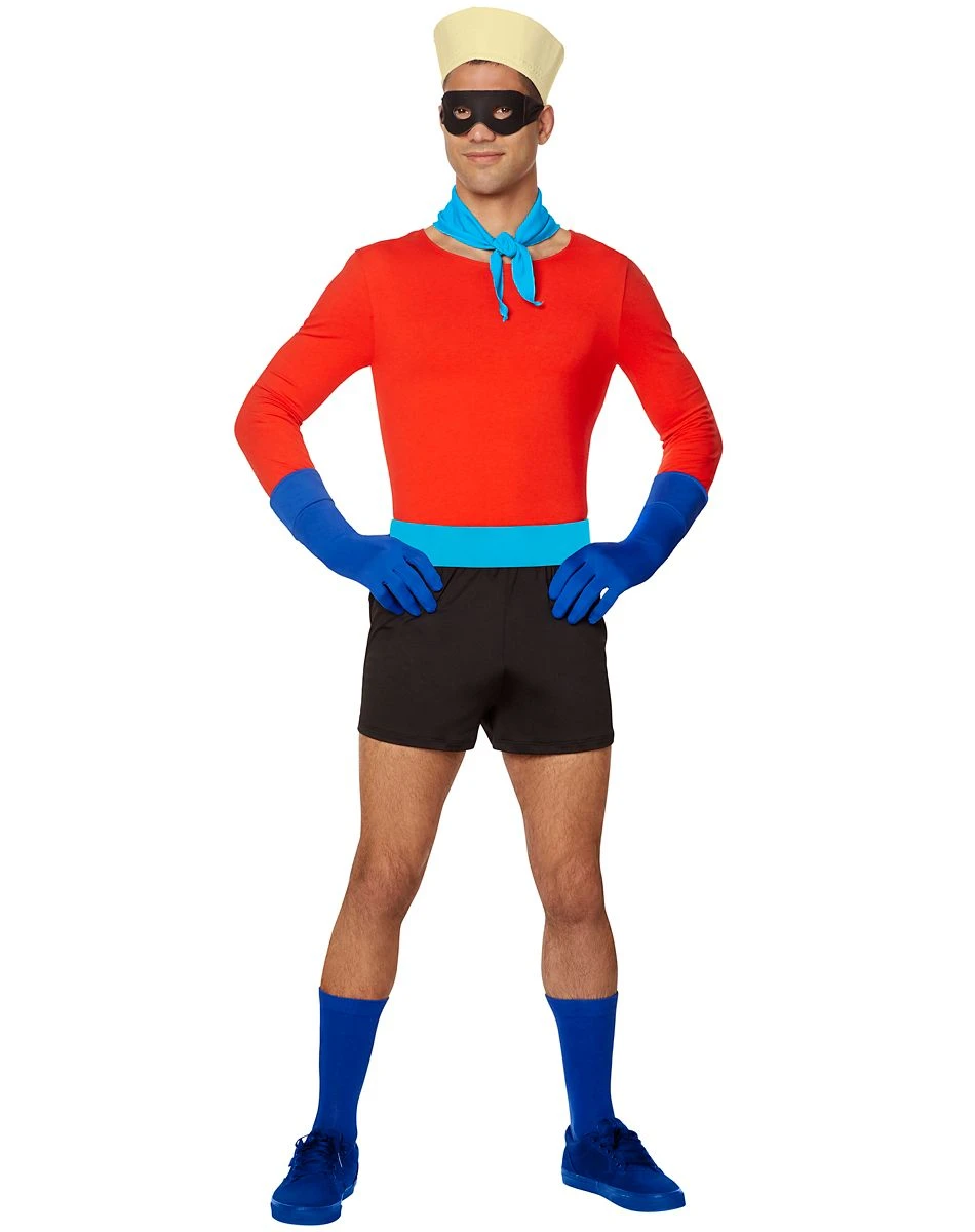 Spirit Halloween Adult Barnacle Boy Costume - SpongeBob SquarePants 3 Spirit Halloween Adult Barnacle Boy Costume - SpongeBob SquarePants
