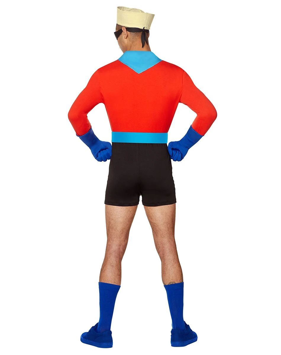 Spirit Halloween Adult Barnacle Boy Costume - SpongeBob SquarePants 4 Spirit Halloween Adult Barnacle Boy Costume - SpongeBob SquarePants - Image 2