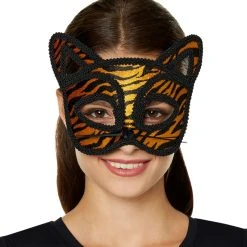 Spirit Halloween Tiger Eye Mask