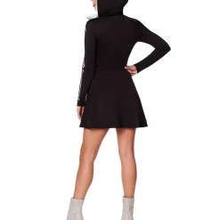 Spirit Halloween Adult Skeleton Hooded Dress -HALLOWEEN COSTUMES Sales Store 01508233 b
