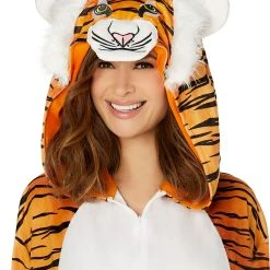 Spirit Halloween Adult Tiger Union Suit 7 Spirit Halloween Adult Tiger Union Suit -HALLOWEEN COSTUMES Sales Store 01508506 c
