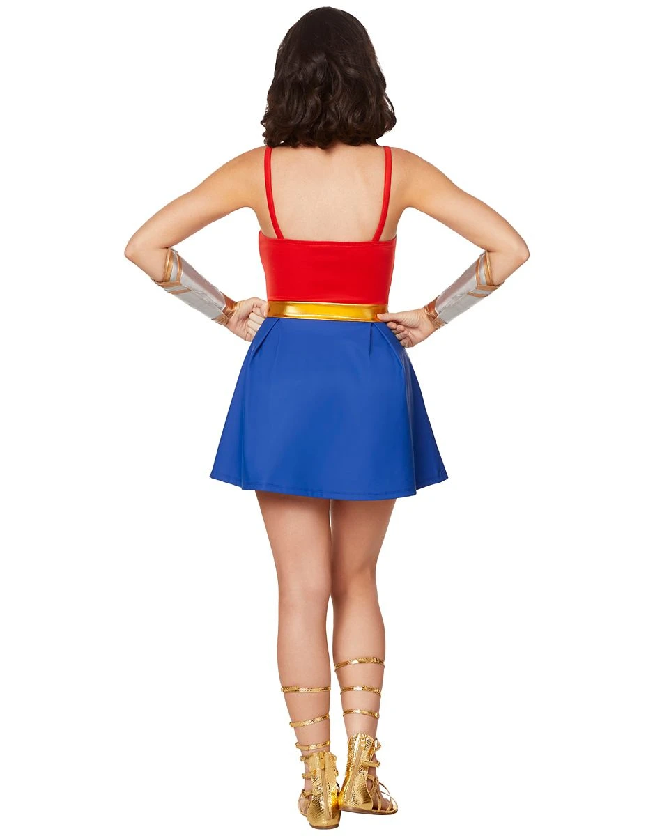 Spirit Halloween Adult Wonder Woman Dress - Wonder Woman 4 Spirit Halloween Adult Wonder Woman Dress - Wonder Woman - Image 2
