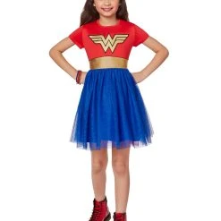 Spirit Halloween Kids Wonder Woman Dress -HALLOWEEN COSTUMES Sales Store 01509157 c