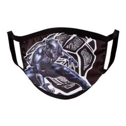 Spirit Halloween Kids Black Panther Face Mask - Marvel