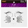 Spirit Halloween Gemstone Cat Face Decals -HALLOWEEN COSTUMES Sales Store 01515204 a