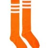 Spirit Halloween Orange and White Knee High Socks -HALLOWEEN COSTUMES Sales Store 01517721 a