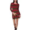 Spirit Halloween Adult Freddy Krueger Sweater Dress - A Nightmare on Elm Street -HALLOWEEN COSTUMES Sales Store 01518380 a