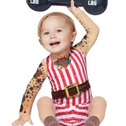 Spirit Halloween Baby Strongman Costume