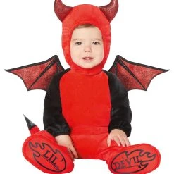 Spirit Halloween Baby Red Devil One Piece Costume