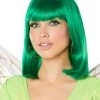 Spirit Halloween Green Pageboy Wig 2 Spirit Halloween Green Pageboy Wig -HALLOWEEN COSTUMES Sales Store 01519693 a
